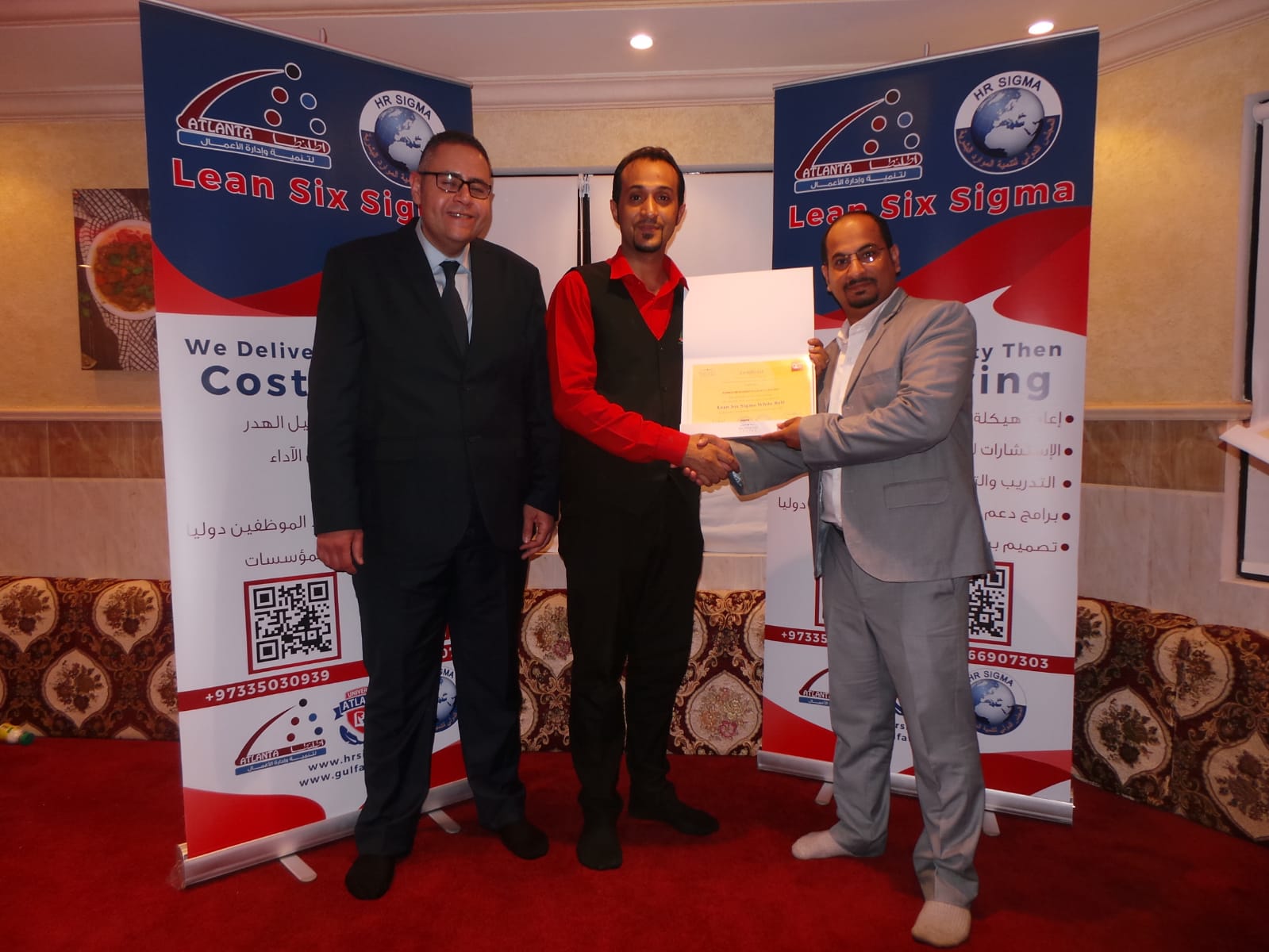 شركة سماء ديرتي للمطاعم ورش عمل 6 سيجما وتقليل الهدر والتكاليف